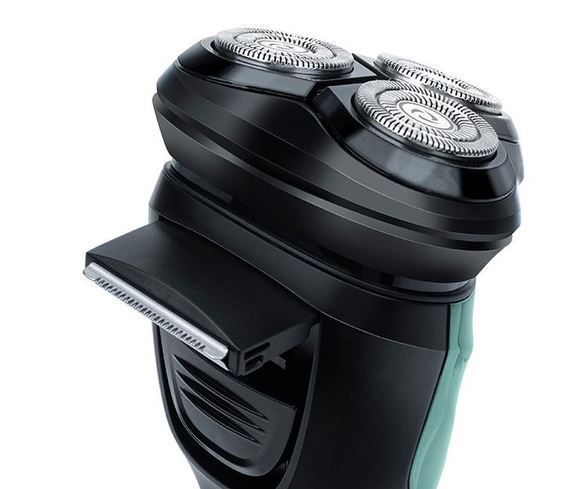 Электробритва Hoco Electric Razor with Smart LED Indicator Dar06 Plus IPX7 (UPD) Green 000010059 2194 фото