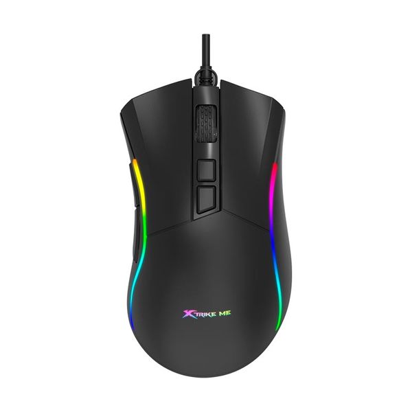 Дротова комп'ютерна миша XTRIKE ME GM-226 gaming Mouse RGB |1200-7200 4 step DPI, USB (UPD) Black 2515 фото