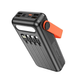 Портативна батарея із сонячною панеллю Hoco DB33 Plus Rising 22.5W+PD20W Sun Solar 30.000mAh (MM) Black 6352 фото 1