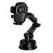 Держатель в машину HOCO Crown large suction cup car holder (center console) H89 |4.5-7"|(UPD) Black 7152 фото 1