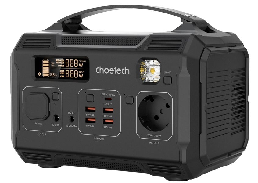 Портативна зарядна станція Choetech 300W* 1618 фото