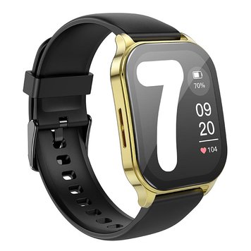 Смарт годинник Hoco AMOLED Sport Y19 (call version) |BT 5.1, Track, HeartRate, IP68| (UPD) Gold 2371 фото