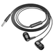Навушники HOCO Enjoy universal digital earphones with microphone Type-C M97 |1.2M, Wire control| (UPD) Black 6353 фото 2