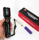 Ліхтар акумуляторний NIGHT VISION FLUORESCENCE W515-PM10-TG, зарядка Type-C, павербанк, індикація заряду, зум (LUX) Black 3944 фото 2