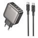 МЗП Borofone BAS57A 3USB-C/1USB PD/QC 67W GAN+Type-C to Type-C (MMA) Black 7204 фото 1