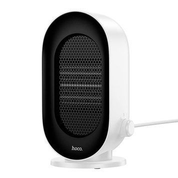 Обогреватель HOCO compact desktop heater HX25 |600W, 3 levels| (UPD) White 7105 фото