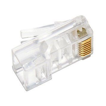 Разъем коннектор Джек 8P8C (RJ45) (100 штук) (DS) 2431 фото