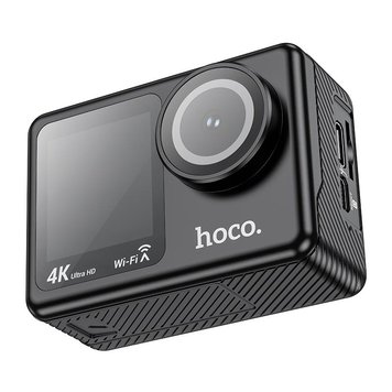 Екшн Камера HOCO dual color screen sports camera DV101 |4k, 120fps, wifi| (UPD) Black 3029 фото