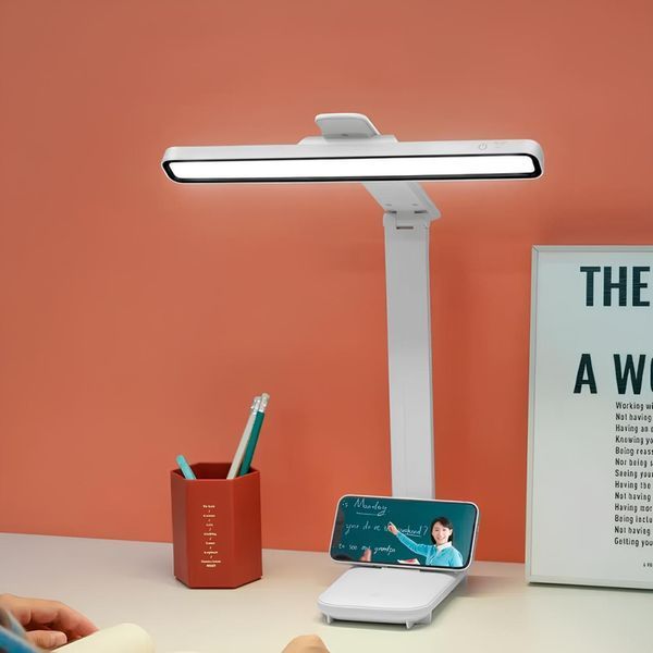 Лампа XO OZ07 Multi-Speed ​​Desk Lamp (с дистанционным управлением) 1200mAh (MM) White 7106 фото