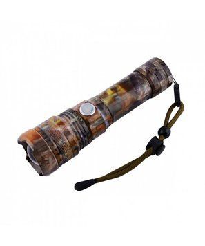 Фонарик аккумуляторный X-BALOG LED в кейсе BL-P512M-P50 (EN) Camouflage 2116 фото