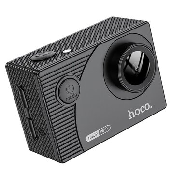 Екшн Камера HOCO sports camera DV100 |1080p, 30fps, wifi, 30m waterproof shell| (UPD) Black 3145 фото