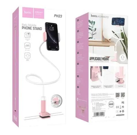 Тримач для мобільного телефону HOCO Balu mobile phone stand PH23 (UPD) pink 2527 фото