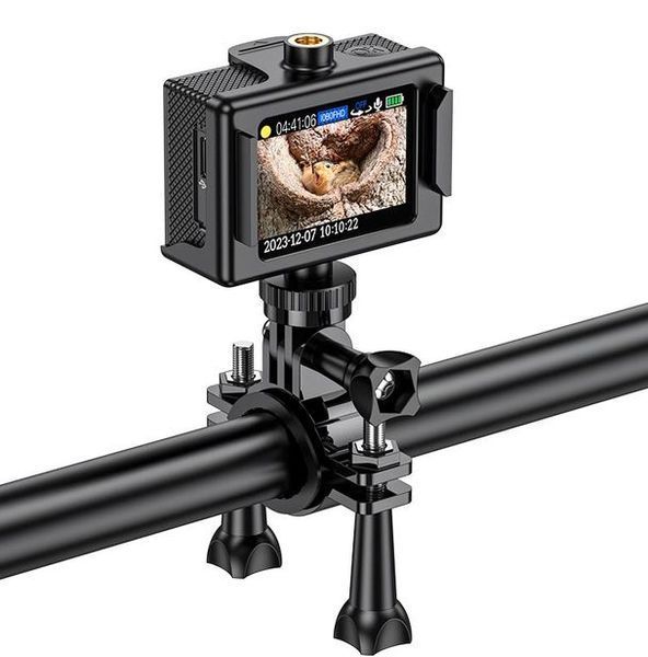 Екшн Камера HOCO sports camera DV100 |1080p, 30fps, wifi, 30m waterproof shell| (UPD) Black 3145 фото