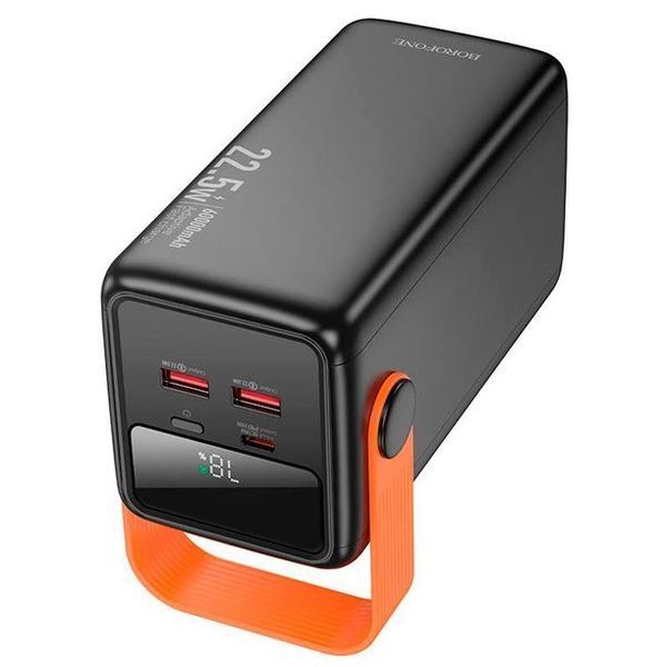 Портативна батарея BOROFONE Magnifico fully compatible power bank BJ66B 60000mAh |2USB/Type-C, PD/QC, 22.5W| (UPD) Black 3947 фото