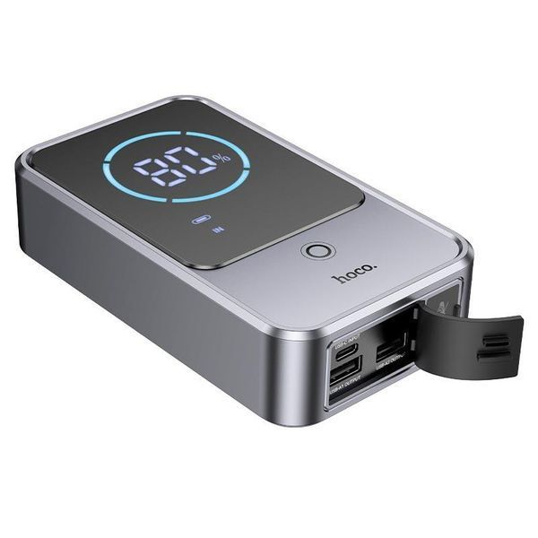 Пусковий пристрій (бустер) для авто HOCO Source smart emergency start-up power bank (10000mAh) QS7 |800A| (UPD) 7157 фото