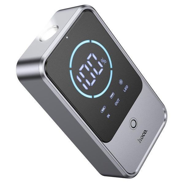 Пусковий пристрій (бустер) для авто HOCO Source smart emergency start-up power bank (10000mAh) QS7 |800A| (UPD) 7157 фото