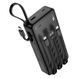 Портативная батарея HOCO Night tide power bank with 4 cables J146A 20000mAh |1USB/1Type-C, 2A| (UPD) Black 7407 фото 1