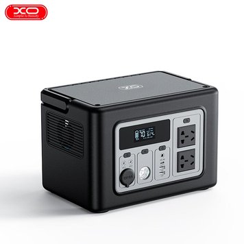 Портативная электростанция XO PSA-700W Energy storage power 192000mAh | 2AC/DC, 3USB/Type-C| (UPD) Black 3028 фото