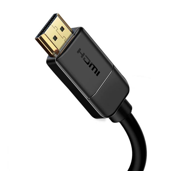 Кабель BASEUS High Definition Series HDMI 4K To HDMI 4K Adapter Cable |1m, 4K, HDMI2.0| (EN) Black 1991 фото