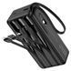 Портативна батарея HOCO Night tide power bank with 4 cables J146B 30000mAh |1USB/1Type-C, 2A| (UPD) Black 7408 фото 2