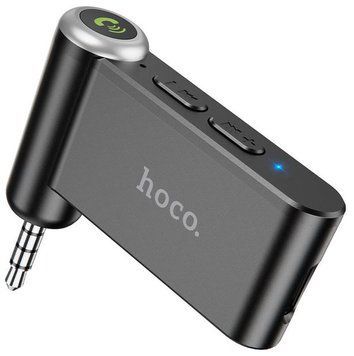 Bluetooth-ресивер Hoco E85 Magic music car AUX BT Receiver (UPD) Black 4954 фото