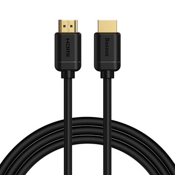 Кабель BASEUS High Definition Series HDMI 4K To HDMI 4K Adapter Cable |2m, 4K, HDMI2.0| (UPD) Black 1992 фото