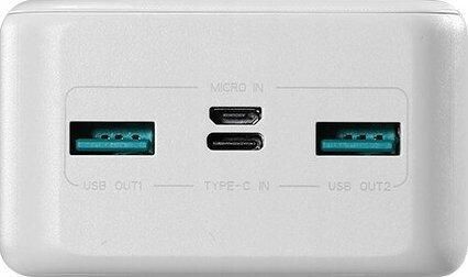 Портативна батарея Joyroom JR-T018 30000 mAh (KT) White 7209 фото
