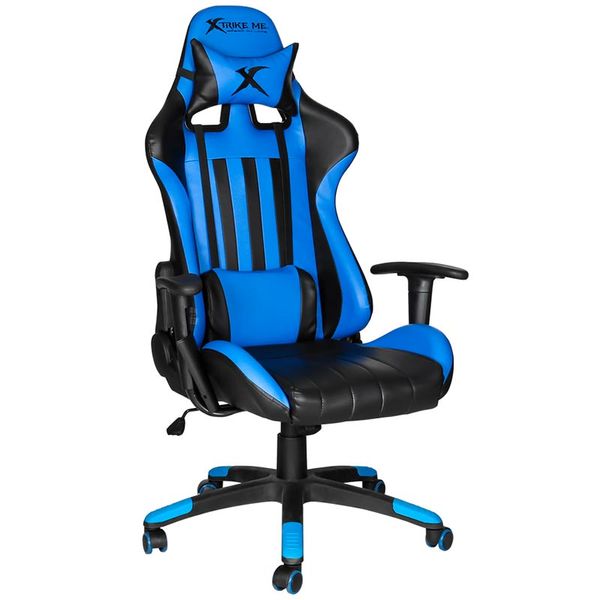 Игровое кресло XTRIKE ME GC-905 Gaming Chair (UPD) Blue 3193 фото