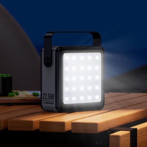 Портативная батарея HOCO Power PD полностью compatible Power bank with lighting 80000mAh J161 |2USB/2Type-C, 20W/3A, PD/QC| (UPD) Black 7409 фото