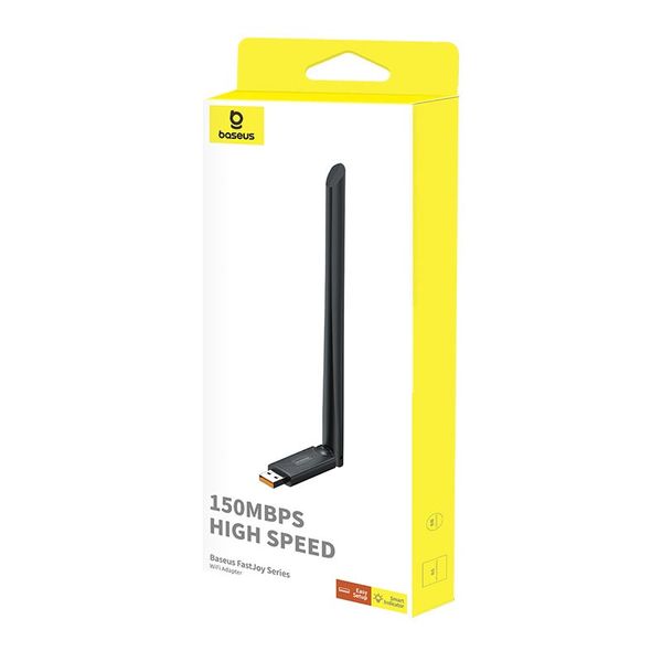 WiFi Adapter Baseus FastJoy Series 150Mbps (UPD) Black 3292 фото