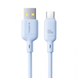 Кабель Baseus Silky Series USB to Type-C 100W 1m(Супер силикон) (ММ) Blue 6159 фото 1