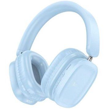 Бездротові навушники HOCO Delightful BT headphones W51 |BT5.3. AUX/TF|(ВЕЛИКІ) (UPD) Blue 5628 фото