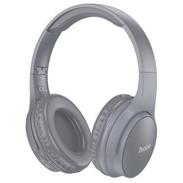Беспроводные наушники Hoco W40 Mighty Bluetooth (большие) (EN) Gray 2023 фото