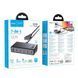 МЗП HOCO Modern PD desktop charger with telescopic cable C151A |1USB/6Type-C, 50W/3A, PD/QC| (UPD) Black 7532 фото 4