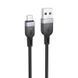 Кабель HOCO Micro USB Energy silicone charging data cable X109 |2m, 2.4A| (UPD) Black 7509 фото 1