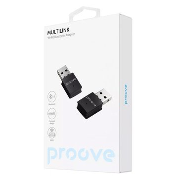 Беспроводной адаптер Proove Multilink Bluetooth + WIFI (EN) Black 3302 фото