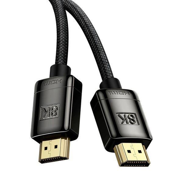 Кабель Baseus High Definition Series HDMI 8K to HDMI 8k Adapter Cable |2m, 8K, HDMI2.1| (UPD) Black 1995 фото