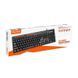 Дротова клавіатура Meetion USB Multimedia Keyboard K600M |RU/EN раскладки| (UPD) Black 5206 фото 1