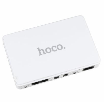 Джерело безперебійного живлення HOCO DB25 plus Emergency UPS power bank(EU)(1000mAh) (UPD) White 5207 фото
