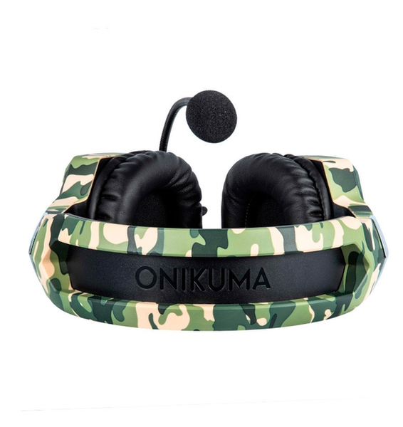 Навушники ONIKUMA Gaming K8 LED (UPD) Camouflage-Green 6162 фото