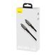 Кабель Baseus Tungsten Gold Fast Charging Type-C to Lightning PD 20W (1m) (EN) Black 7461 фото 3