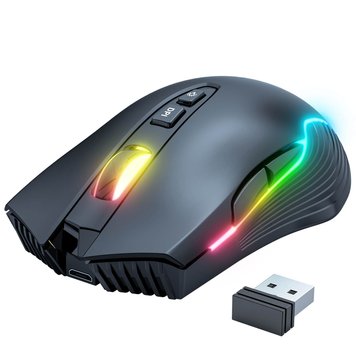 Беспроводная компьютерная мышь ONIKUMA Gaming wireless CW905 RGB (UPD) (black) 1895 фото