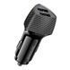 Адаптер автомобільний BOROFONE Solid dual-port car charger BZ31A |2USB, 17W/3.4A Max| (UPD) Black 7213 фото 1
