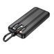 Портативная Батарея HOCO Sabio 10000mAh 1USB/1Type-C, 22.5W/3A, PD/QC| (UPD) Black 7163 фото 2