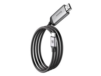 Кабель Baseus High Definition Series Type-C to HDMI 4K (1m) (EN) black 2113 фото