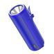 Портативна колонка HOCO Bora sports BT speaker HC11 |BT5.0, TWS, AUX, FM, TF, USB, 2Hours, 5Wx2, Flashlight| Peacock Blue 7463 фото 1
