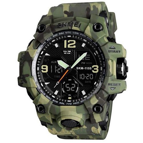 Годинник наручний 1155BCMGN SKMEI,(Lux) GREEN CAMO 2587 фото