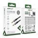 Кабель ACEFAST 3.5mm AUX audio adapter cable J10 |1.2m| (UPD) Black 7514 фото 2