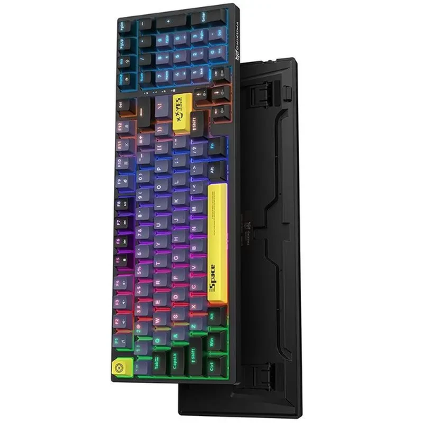 Дротова клавіатура Onikuma Three Color Wired Mechanical Keyboard 98 Keys G38 |ENG Layouts| (UPD) Black 5816 фото