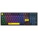 Дротова клавіатура Onikuma Three Color Wired Mechanical Keyboard 98 Keys G38 |ENG Layouts| (UPD) Black 5816 фото 1